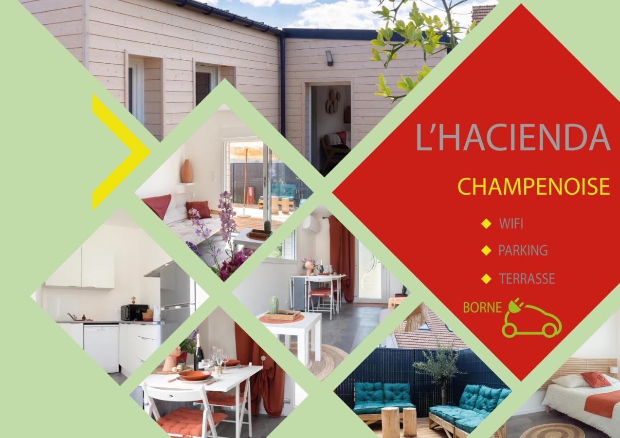 Villa L'Hacienda Champenoise Châlons-en-Champagne Esterno foto